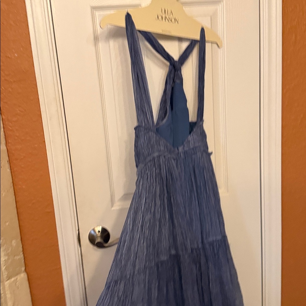 Ulla Johnson Slate Slate Blue Gown Not Worn New With Tag - Didn't fit - Picture 12 of 13
